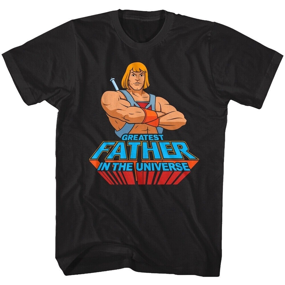 Masters Of The Universe Greatest Father T Shirt He-Man Prince Adam Eternia